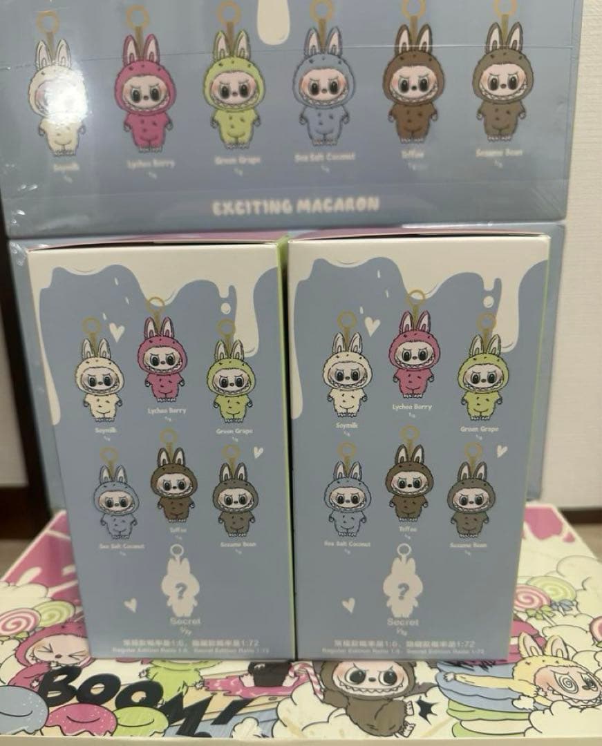正規品・未開封LABUBU ラブブ EXCITING MACARON 2個
