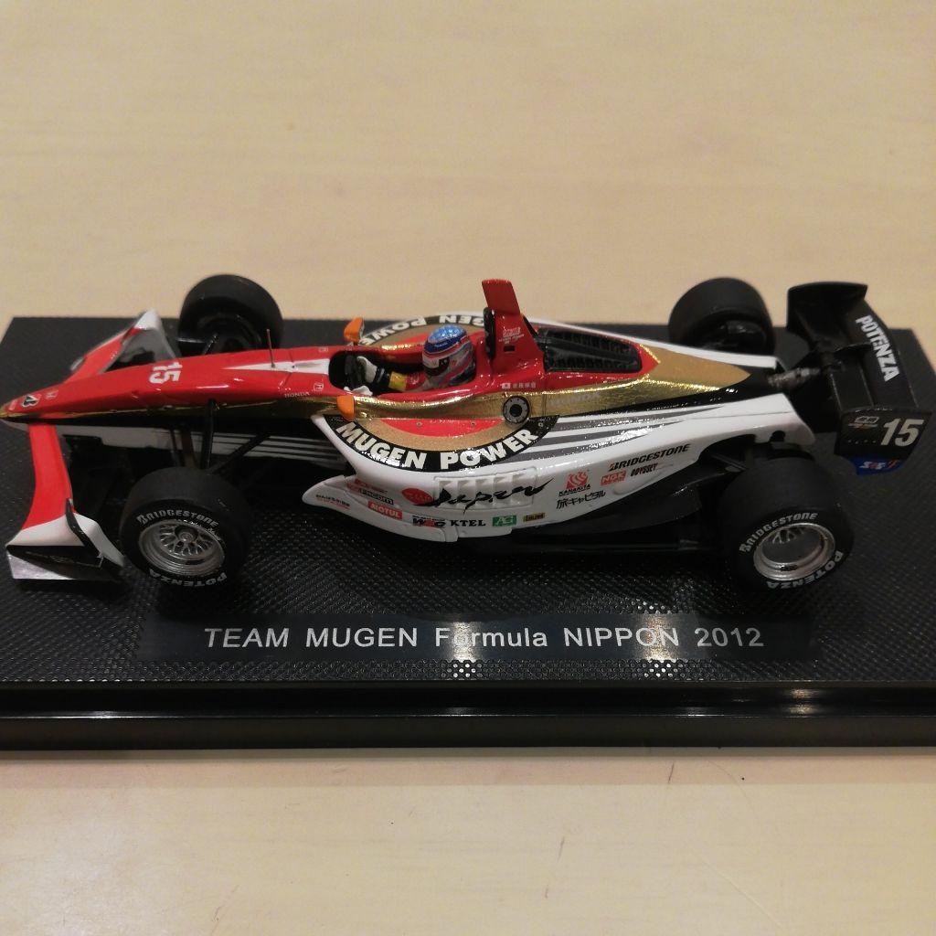 エブロ 1/43 TEAM MUGEN #15 佐藤琢磨 2012