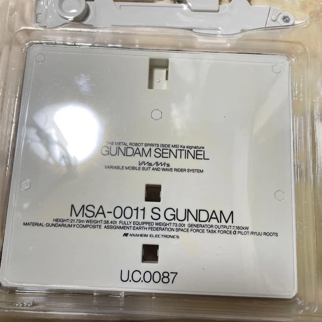 【中古】LROBOT魂 <SIDE MS>Sガンダムとブースターユニット