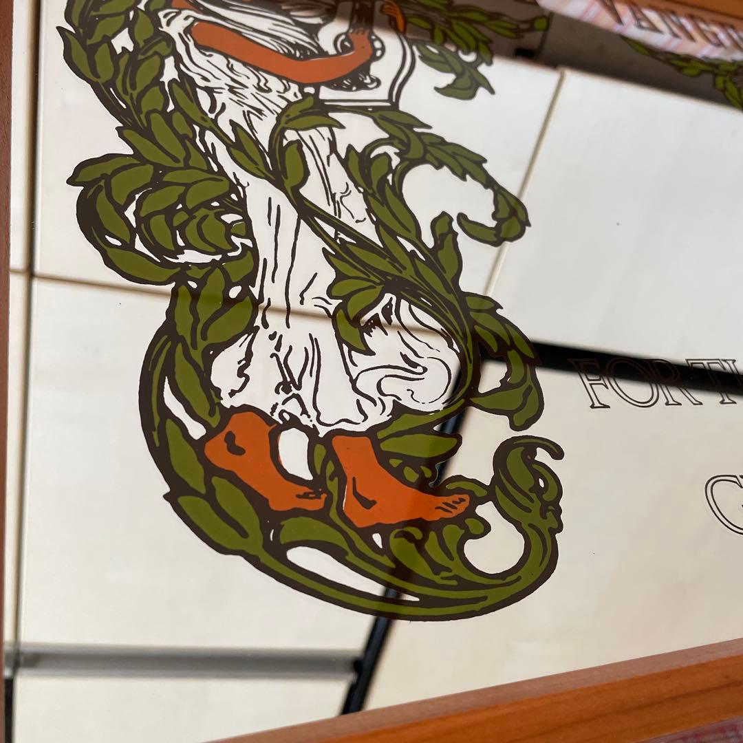 パブミラー ヴィンテージ　鏡　ADMIRAL VANGUARD5 インテリア