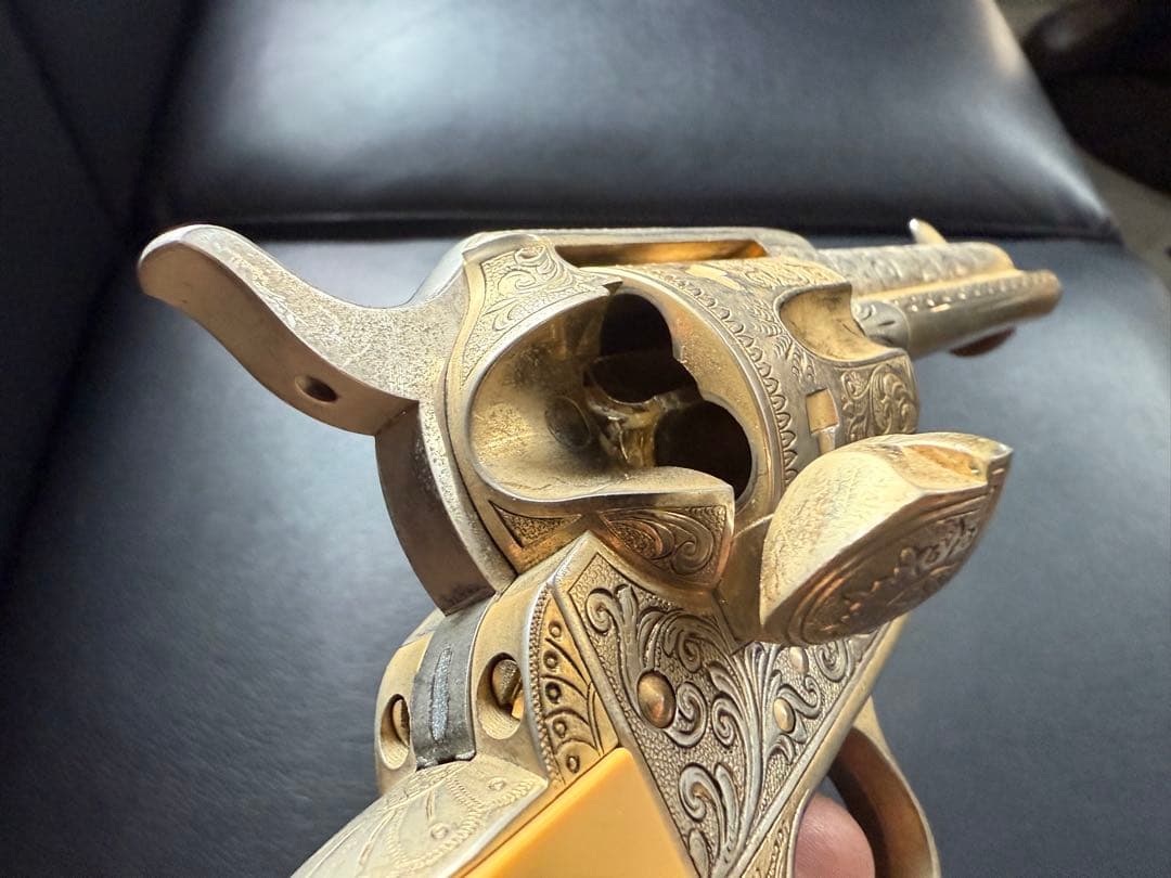 マルシン コルトSAA パットン将軍モデル SMGマーク 銃口閉 ジャンク品