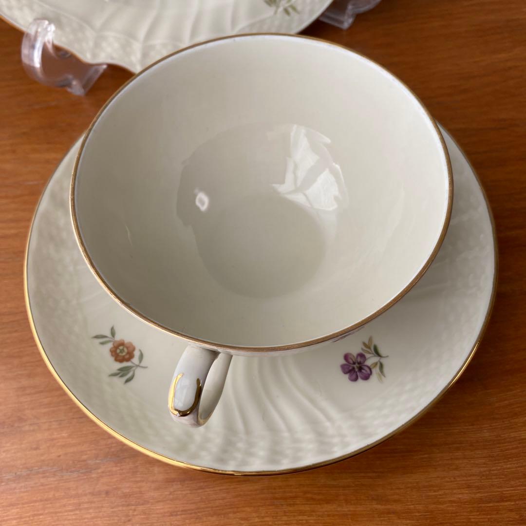 ロイヤルコペンハーゲン フリセンボー　カップ　ソーサー　プレート　トリオ　1客