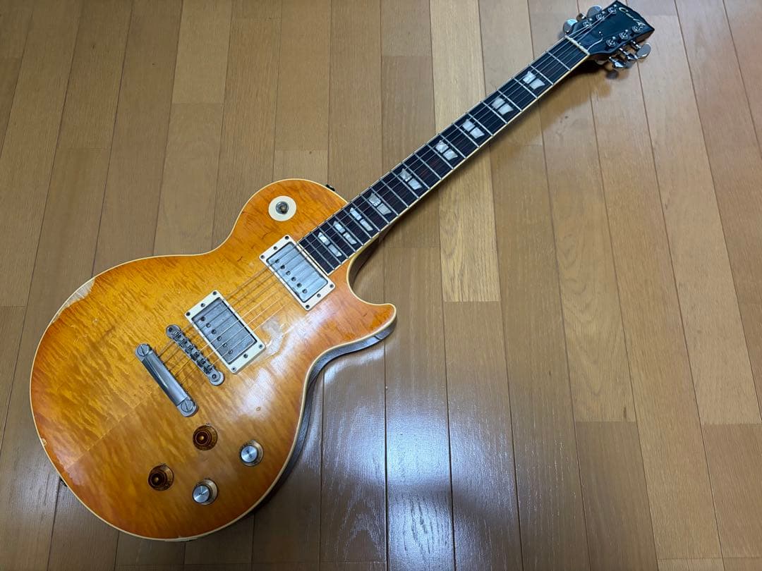 CoolZ ZLS-2/FM Greeny風Relic レスポール エレキギター