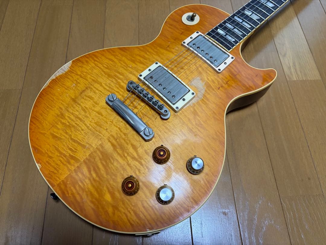 CoolZ ZLS-2/FM Greeny風Relic レスポール エレキギター