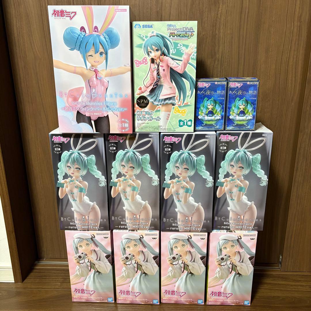 プライズ品　初音ミク　フィギュア　12点　まとめ売り