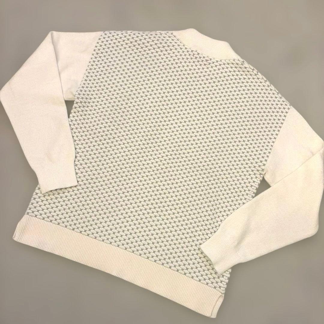 ニューバランス オプティカル モックネック ニット プルオーバー 新品