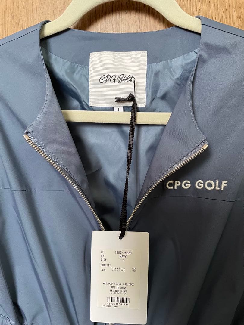 新品未使用　CPG GOLF ネイビー　ワンピース