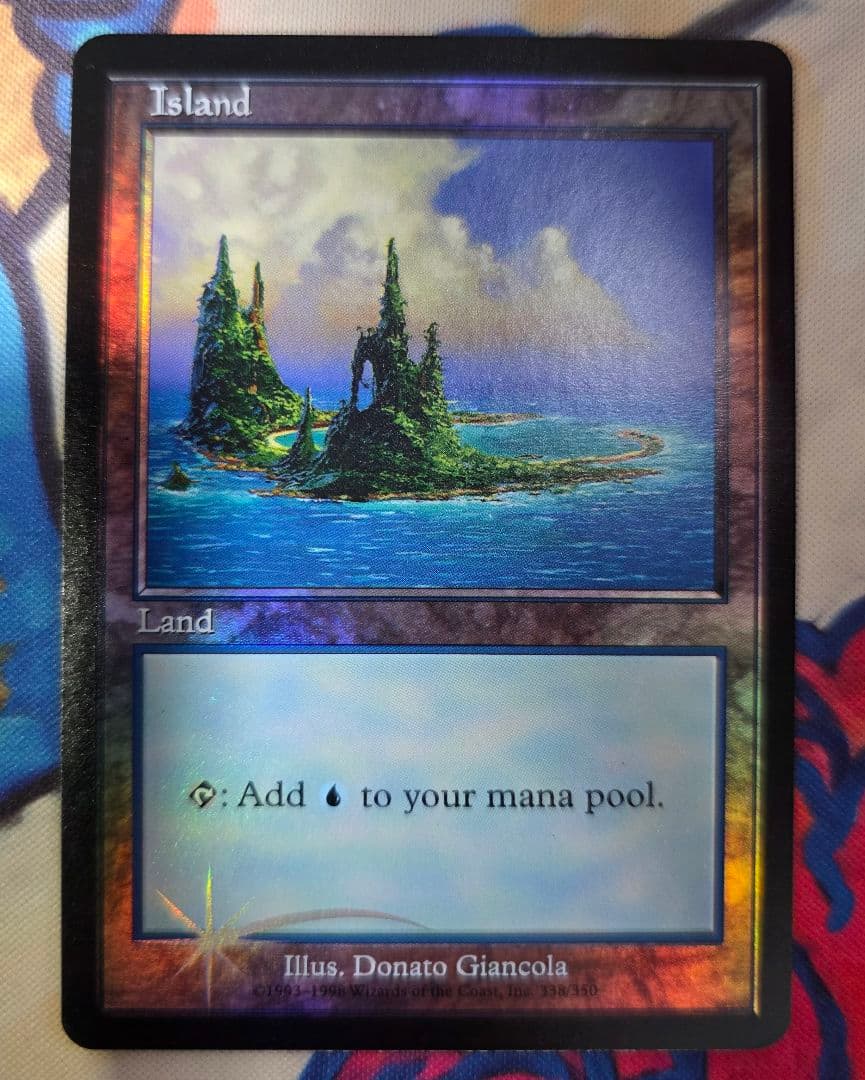 MTG アリーナ ARENA 島 foil USG版 エラー