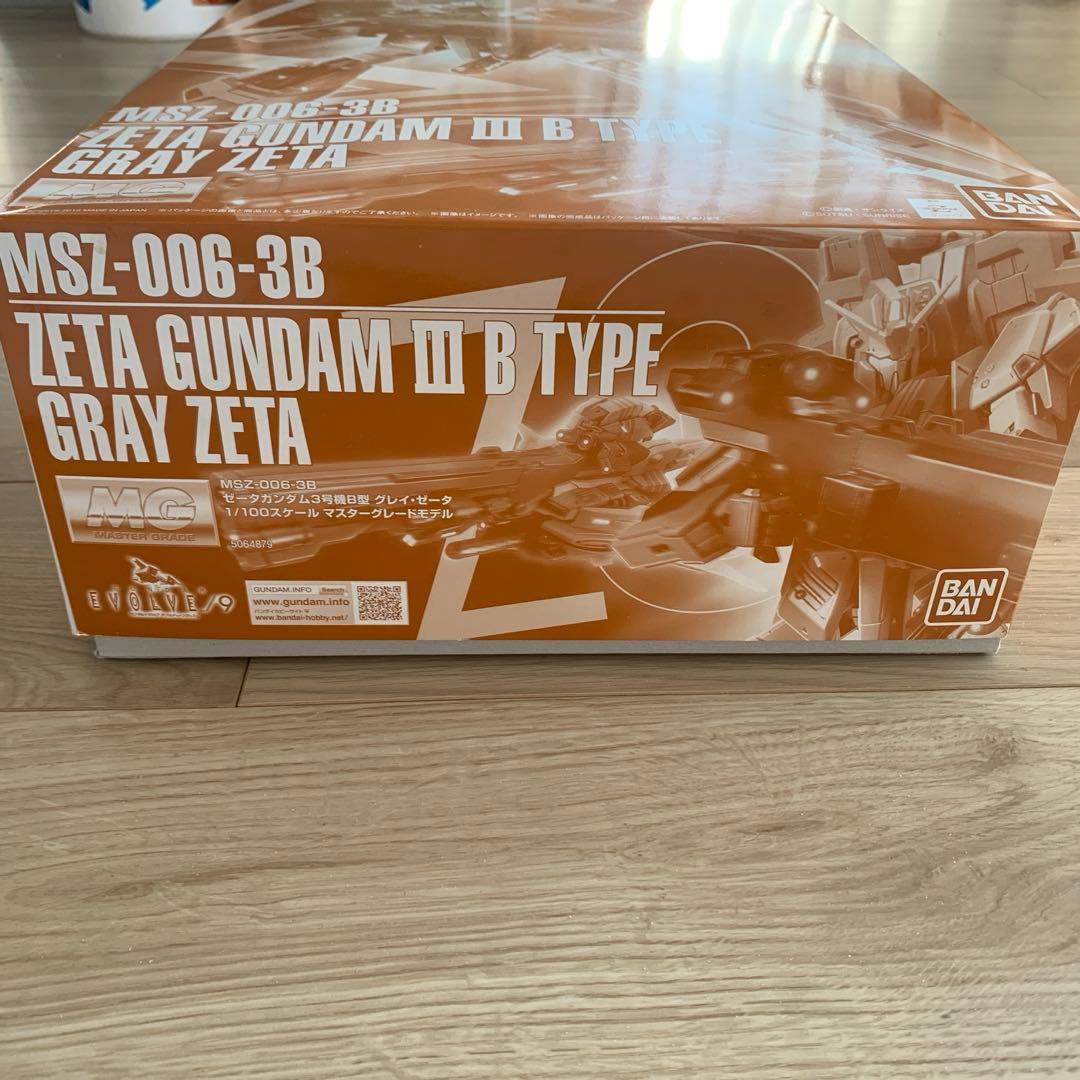 [未組立]ＭＧ ゼータガンダム３号機Ｂ型 グレイ・ゼータ Zガンダム