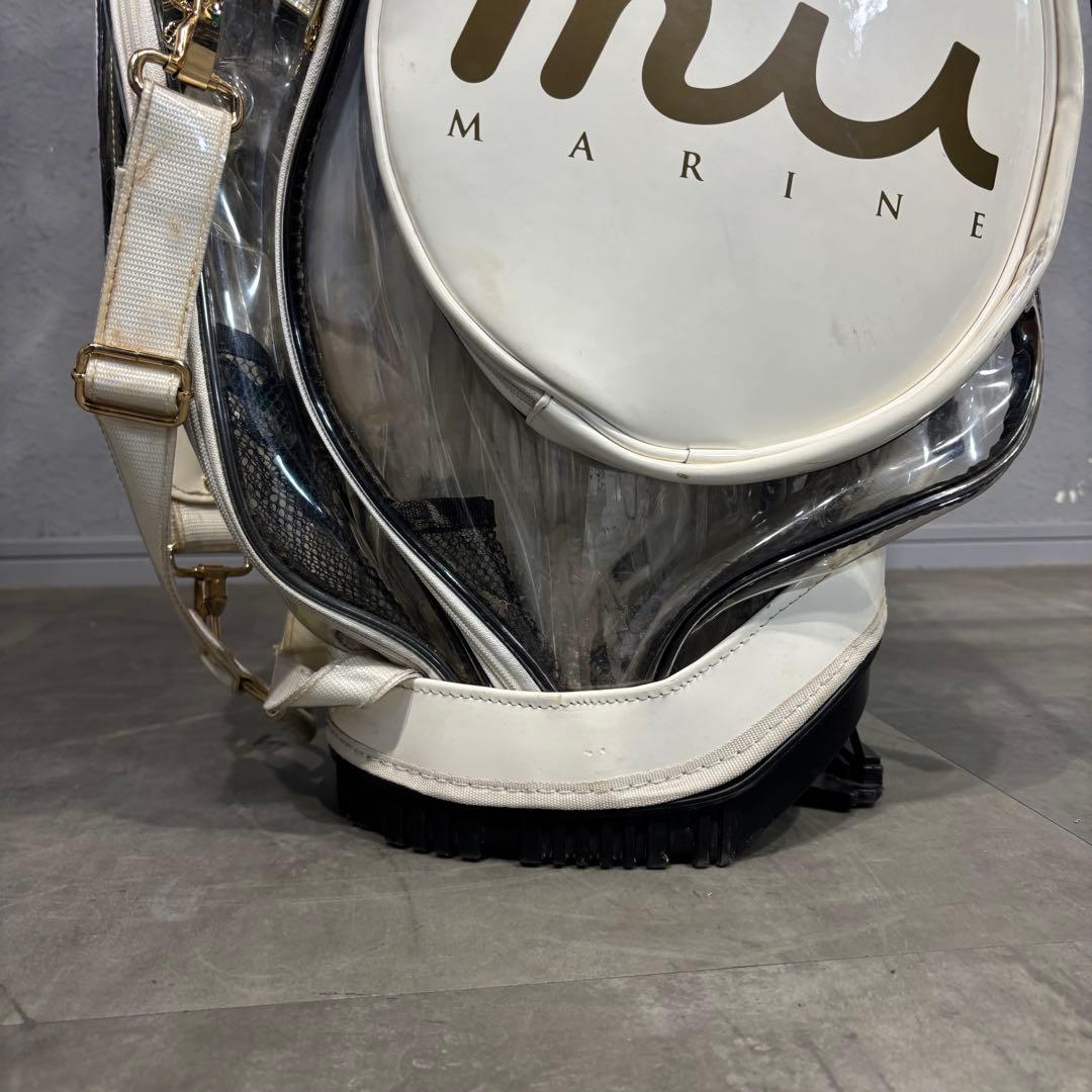 muta MARINE GOLF ムータ スケルトン クリア キャディバッグ