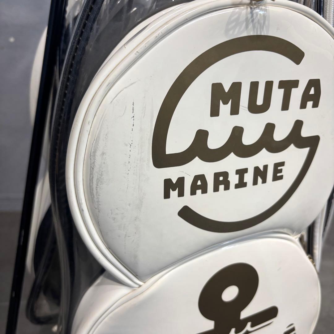 muta MARINE GOLF ムータ スケルトン クリア キャディバッグ
