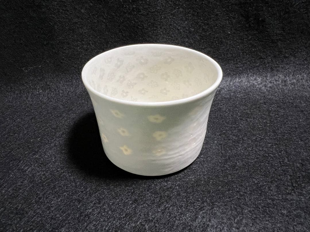 水野智路　おぼろ練り込み　湯呑み