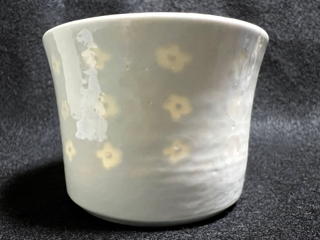 水野智路　おぼろ練り込み　湯呑み