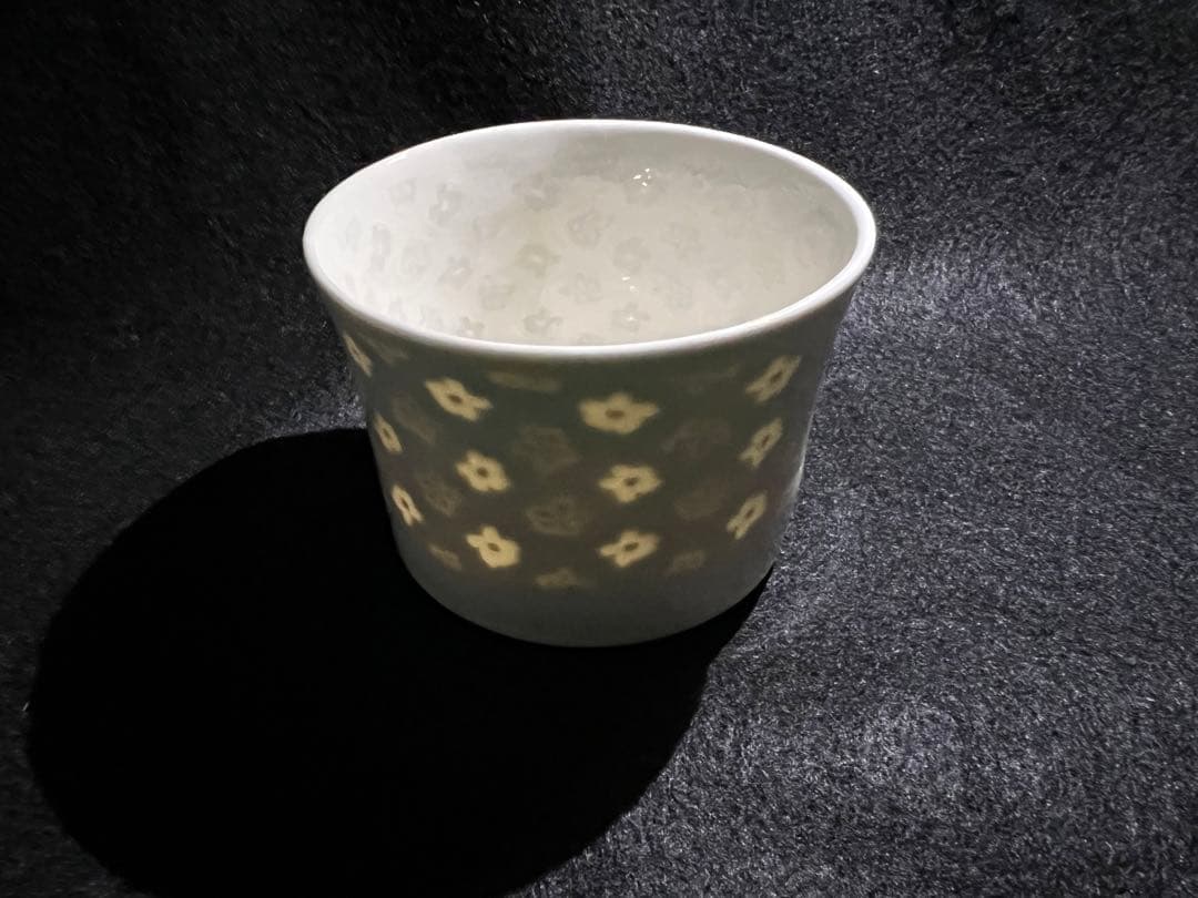 水野智路　おぼろ練り込み　湯呑み