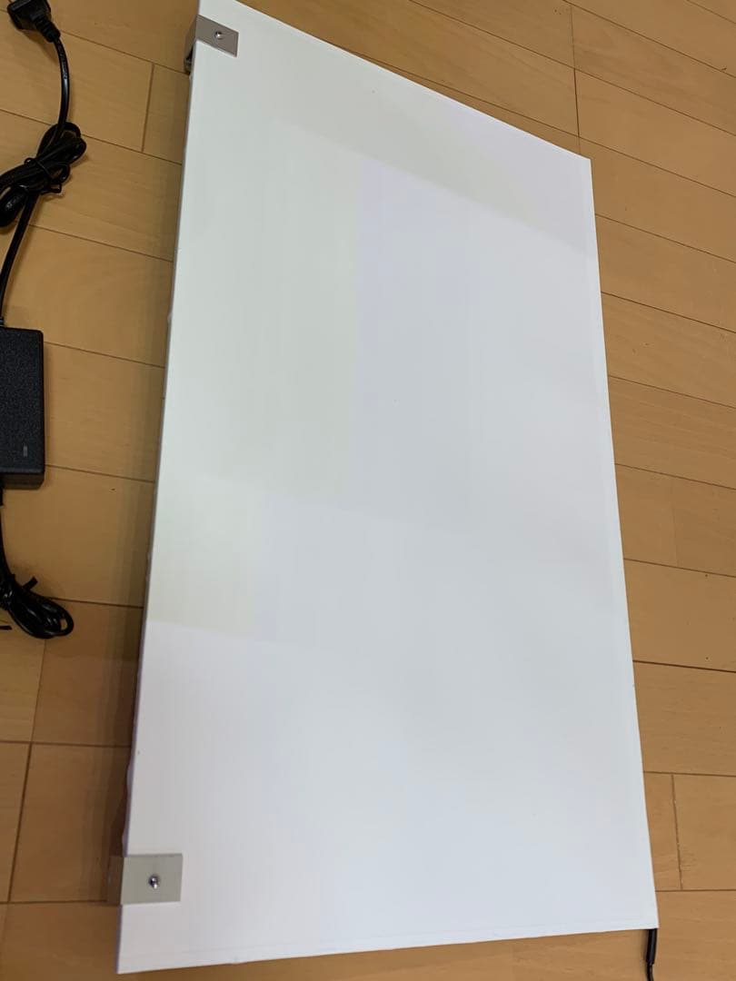 中古 水槽用バックライトスクリーン 60cm×35cm 青白グラデーションパネル