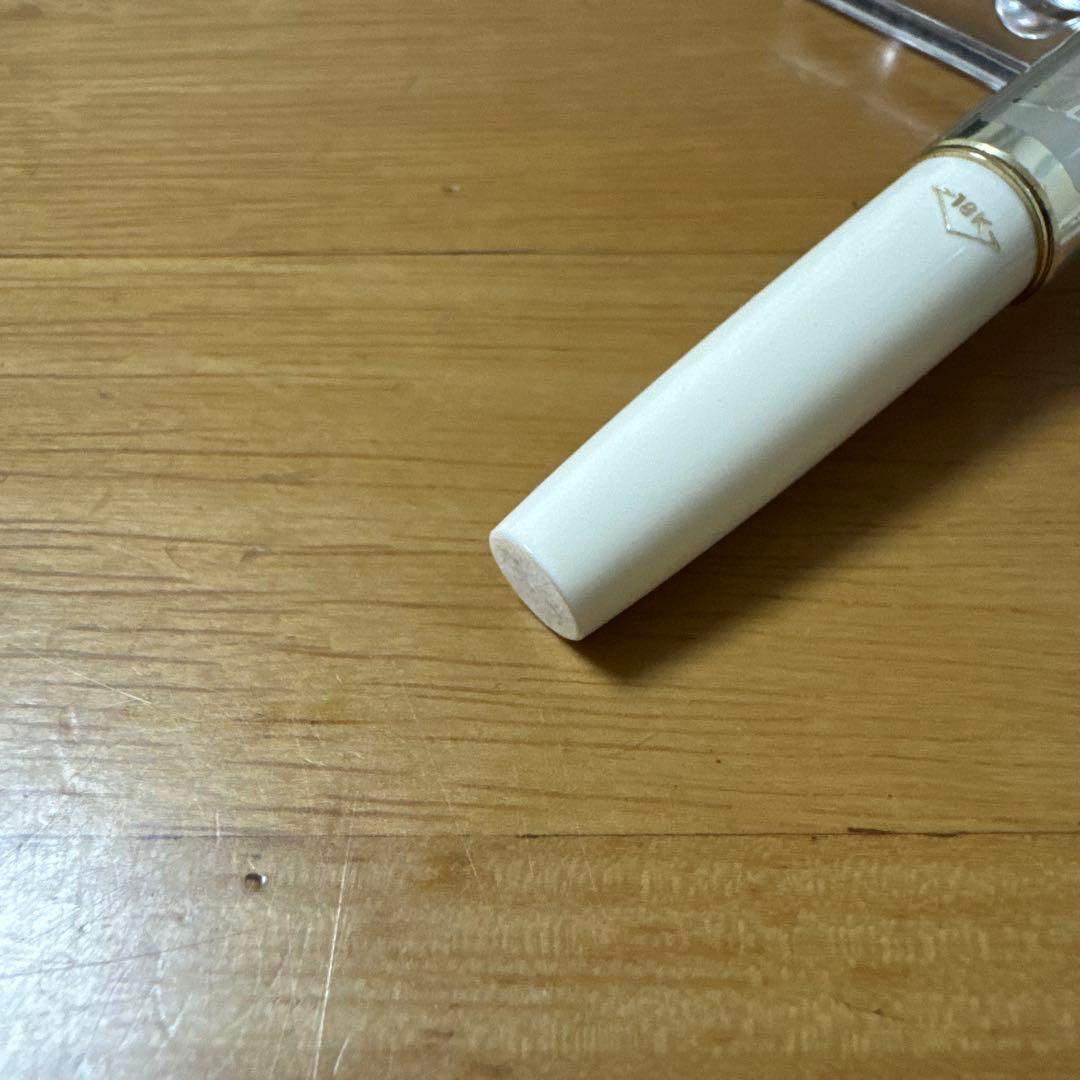 新品 廃盤 PILOT パイロット 万年筆 ELITE エリート 18k 細字