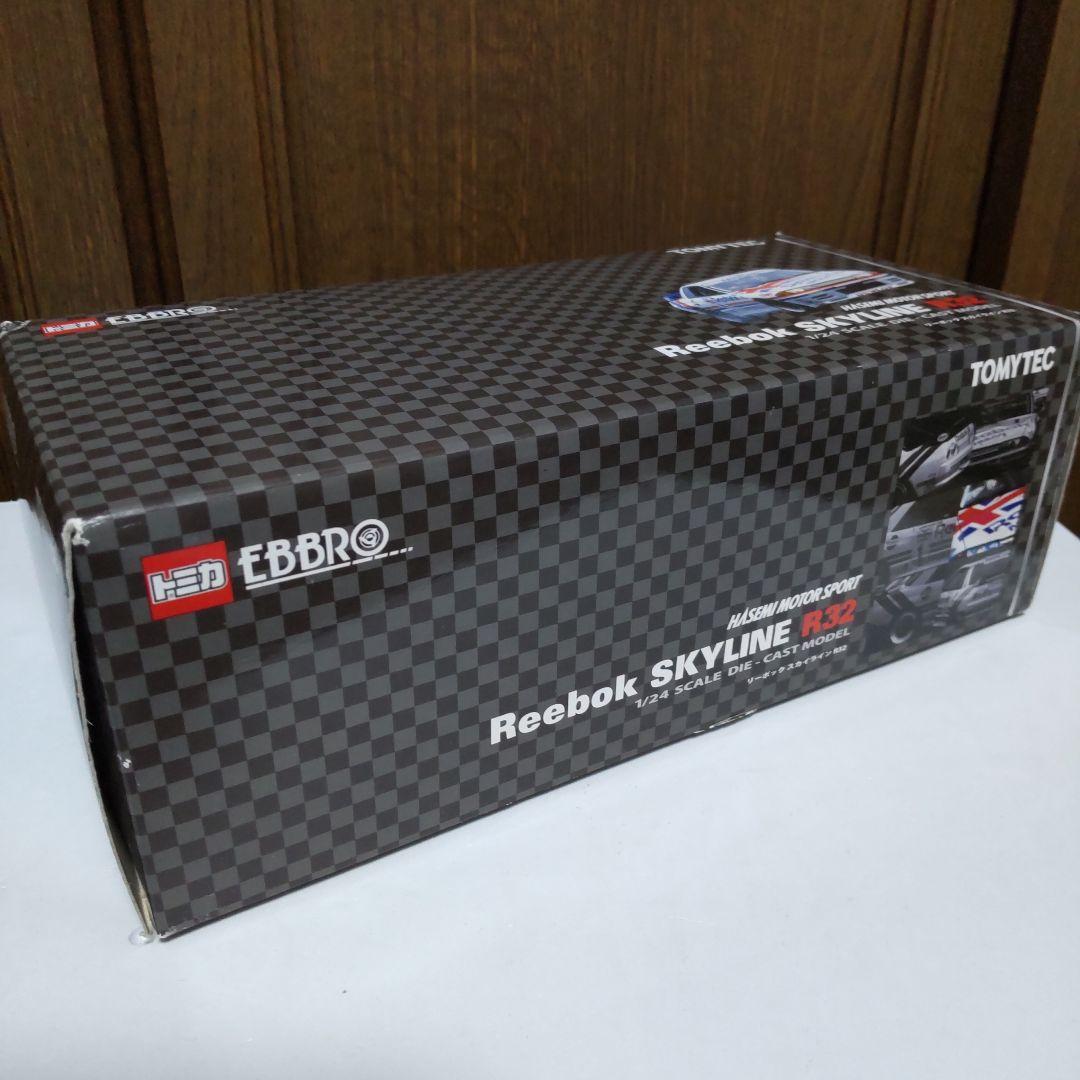 リーボック スカイライン GT-R R32 1/24 トミカ エブロ