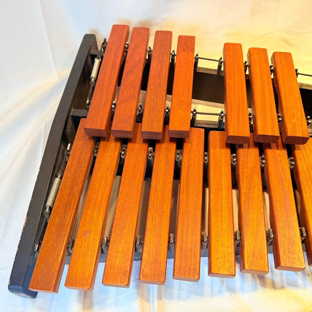 KOROGI 木製　木琴　シロフォン　コオロギ　卓上木琴　マレット　4本付