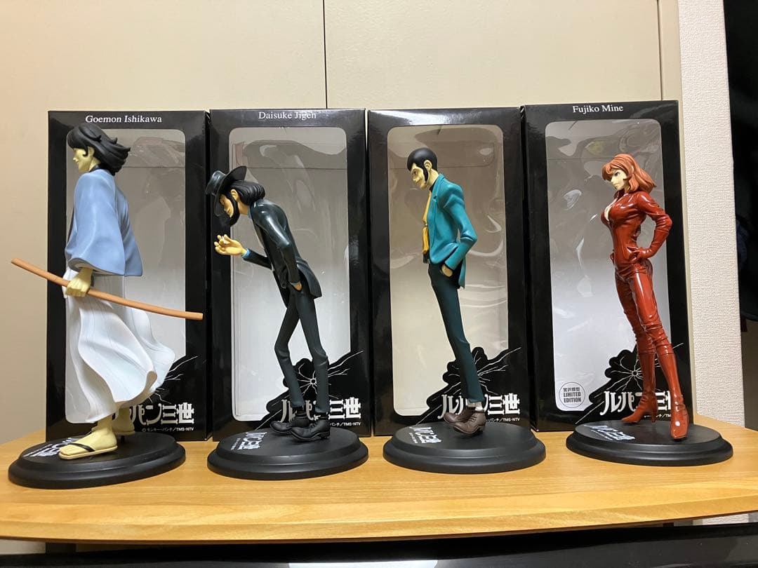 【年代物】ルパン三世　ダイブフィギュア　一番くじセット【画像1＆2枚目】