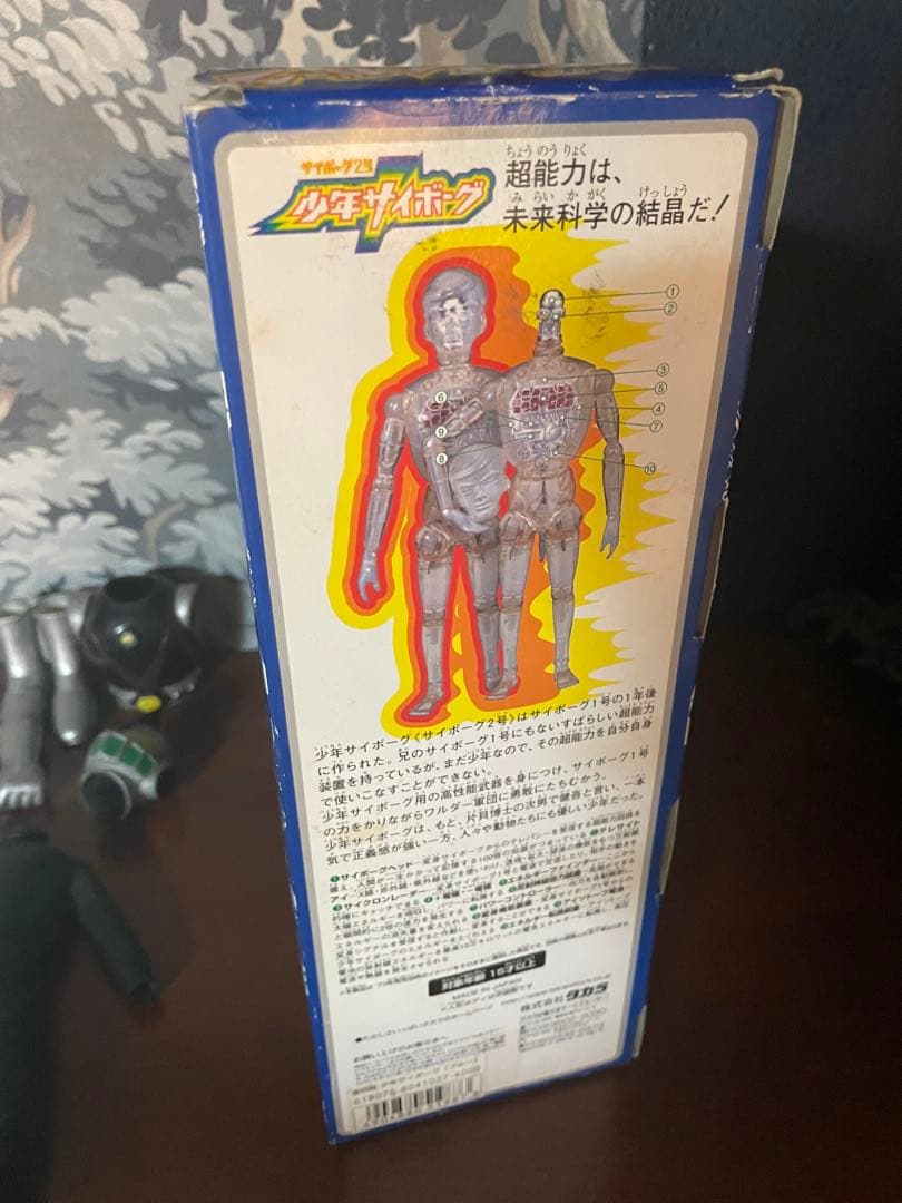 昭和レトロ 変身サイボーグ・少年サイボーグ フィギュア&変身セット