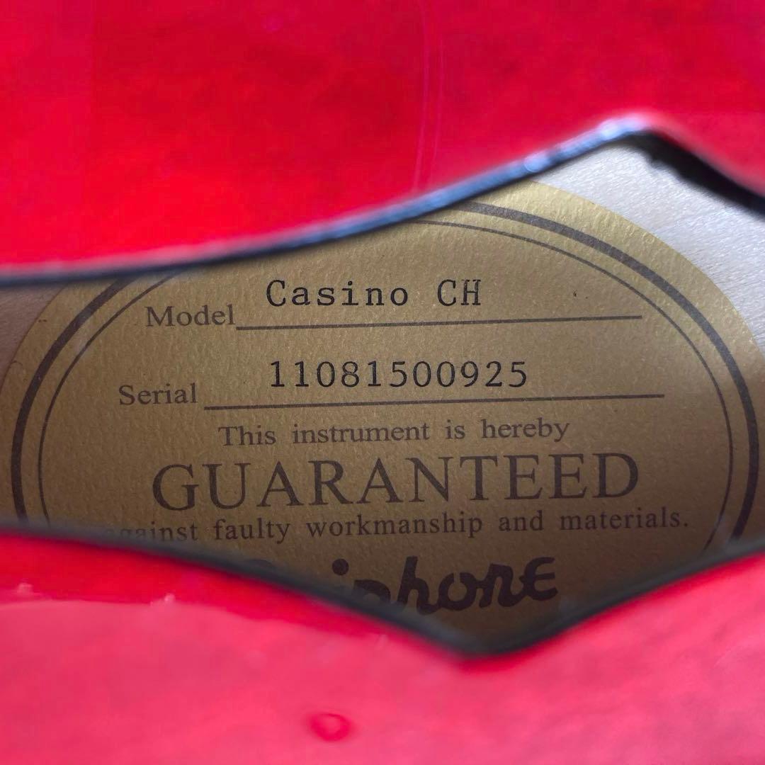 Epiphone Casino 2011年製 エピフォン カジノ チェリー