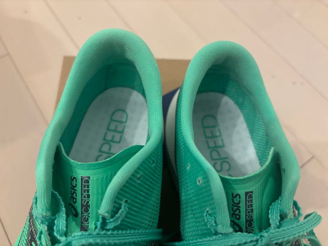 ASICS MAGICSPEED5 26.5cm グリーン マジックスピード5