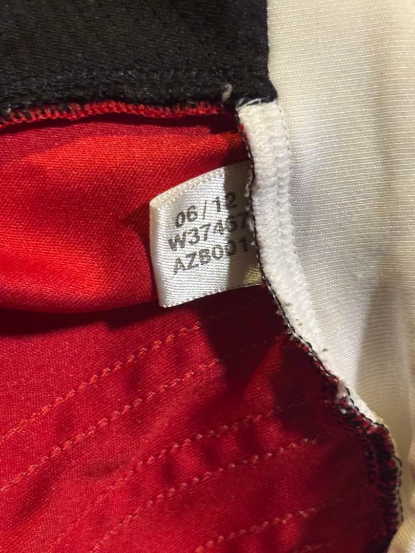 AC Milan adidas シャツ 赤黒