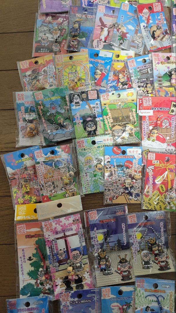 加トちゃんご当地限定ストラップ　73個セット 根付け　激レア　希少　廃盤