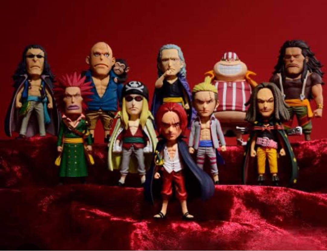 ワールドコレクタブルワンピースプレミアムvol.1＆赤髪海賊団&黒髭海賊団