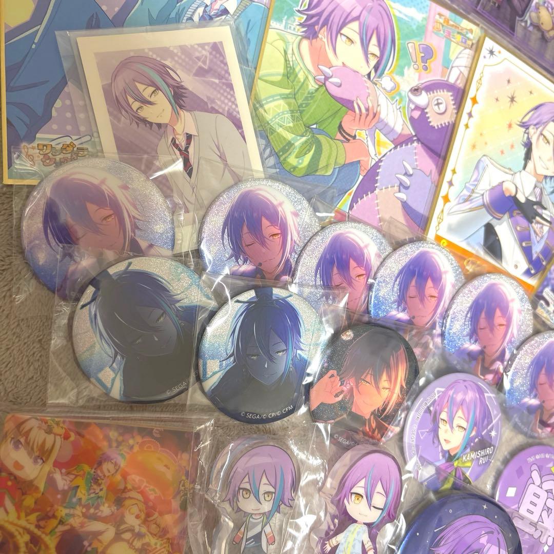 プロセカ 神代類 缶バッジ　マイセカイ　色紙　感謝祭　まとめ売り