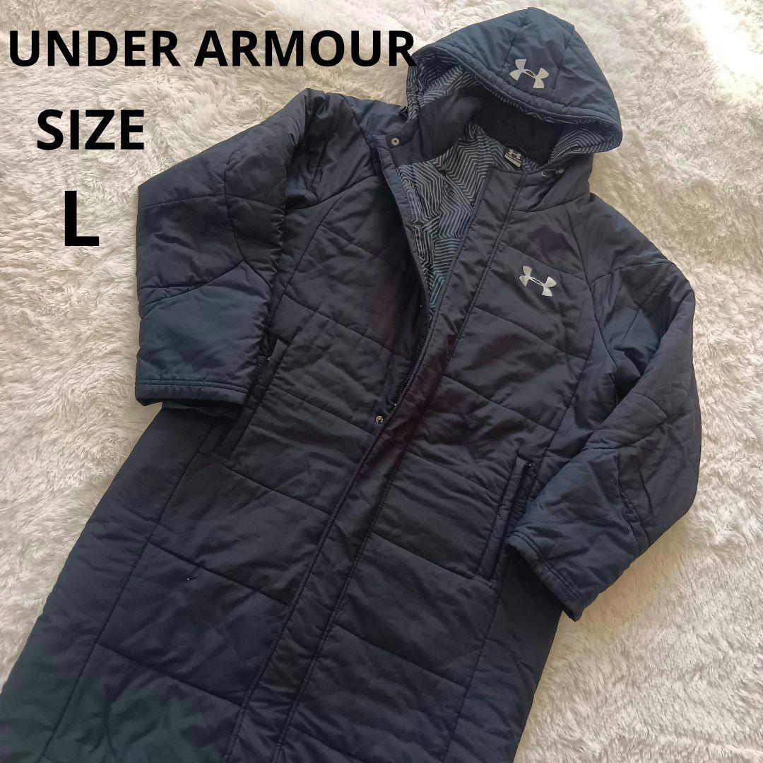Under Armour ベンチコート Lサイズ ブラック 黒 アンダーアーマー