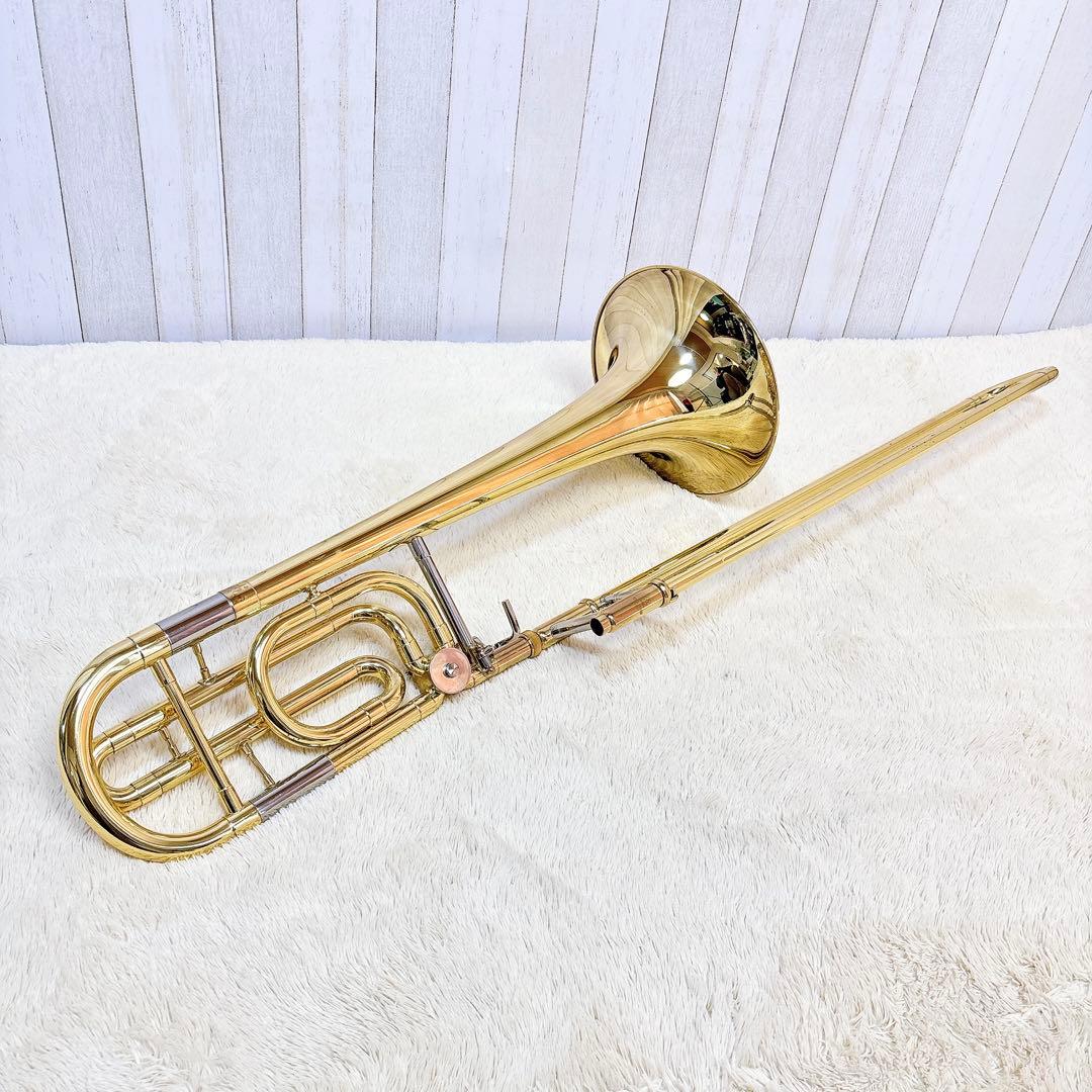 YAMAHA ヤマハ YBL-322 バストロンボーン マウスピース付き