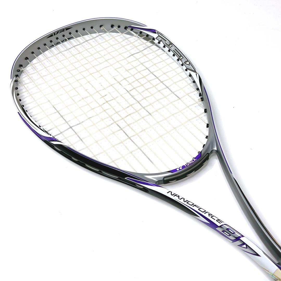 【未使用級】 YONEX NANOFORCE 8V REV テニスラケット 紫