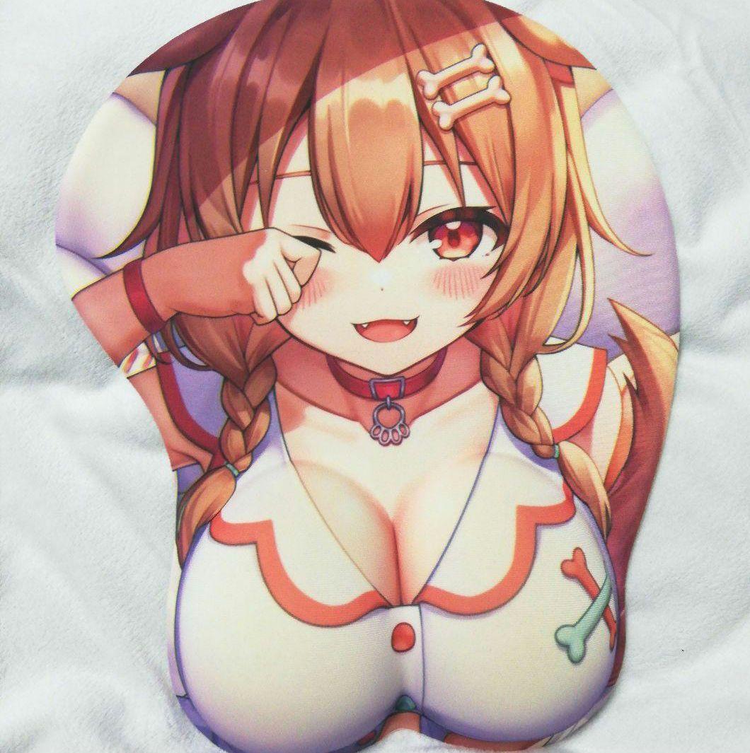 ホロライブ 戌神ころね 3D マウスパッド 立体