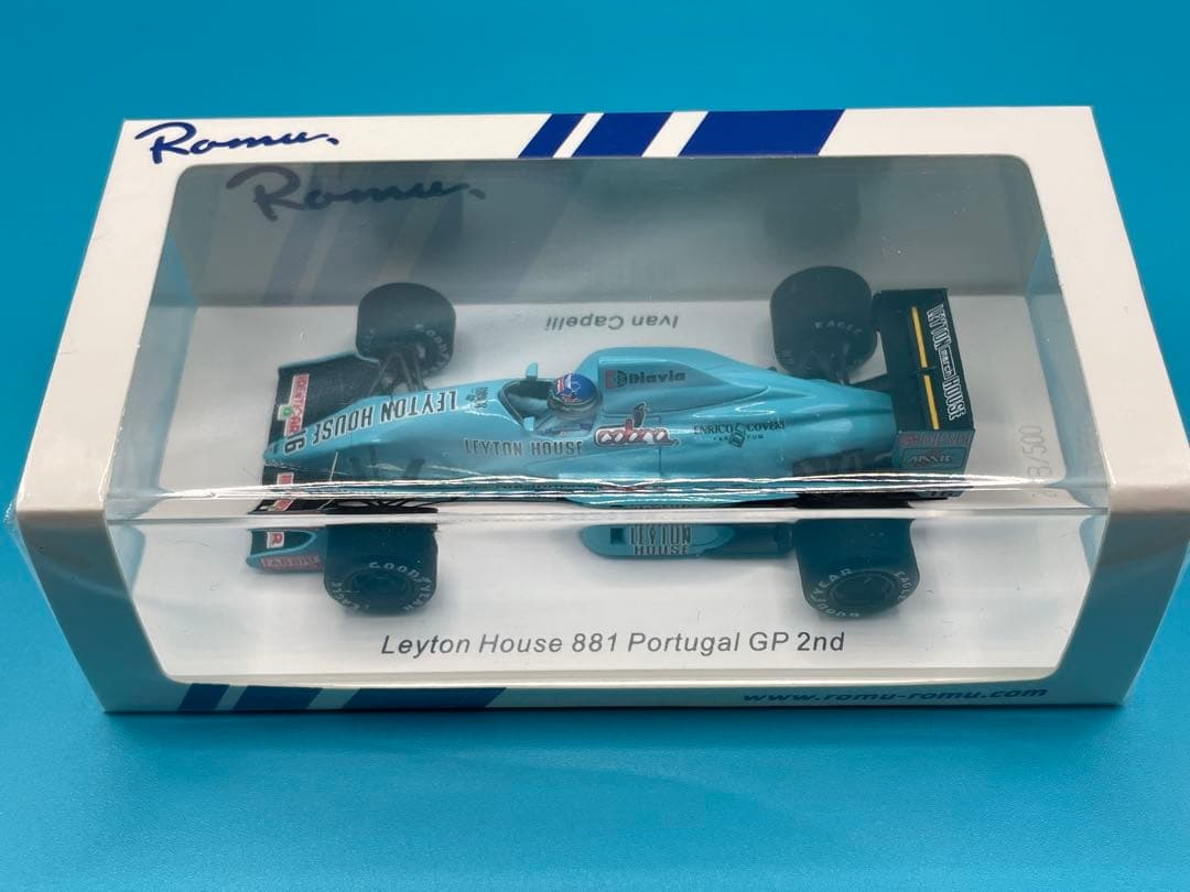 1/43 スパーク レイトンハウス881 ポルトガルGP 1988 I.カペリ