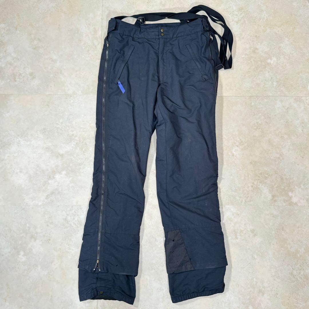 90s patagonia スキーパンツ ナイロンパンツ ネイビー Lサイズ
