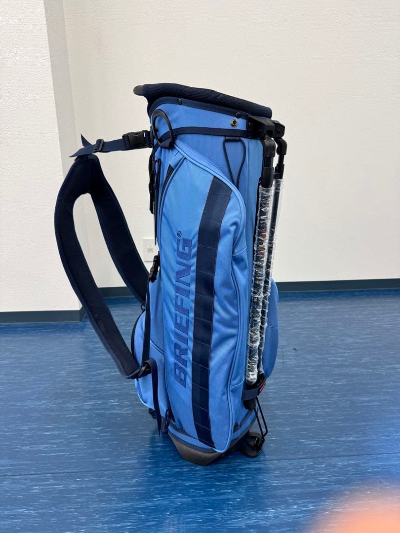 BRIEFING GOLF キャディバッグ DENIM BLUE
