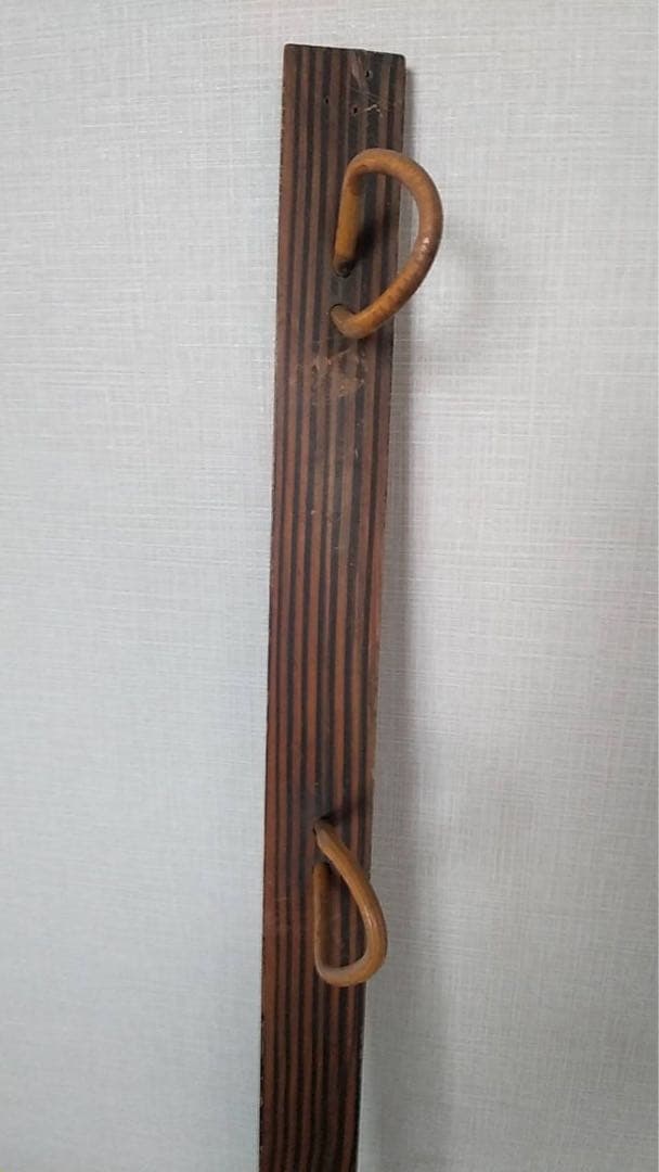 ハンガーラックハンガーバー、ポール、ハンガー、ヴィンテージ　衣装ラックレトロ