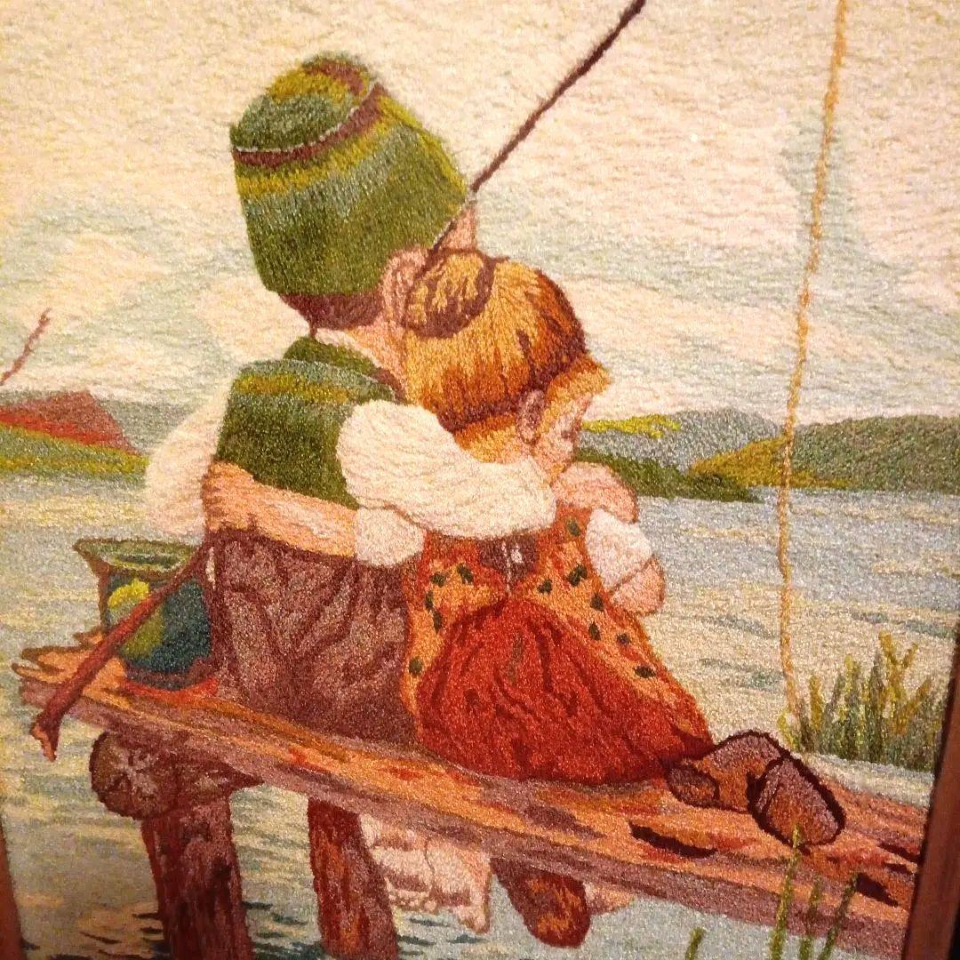 松鳩文化刺繍　仲良し