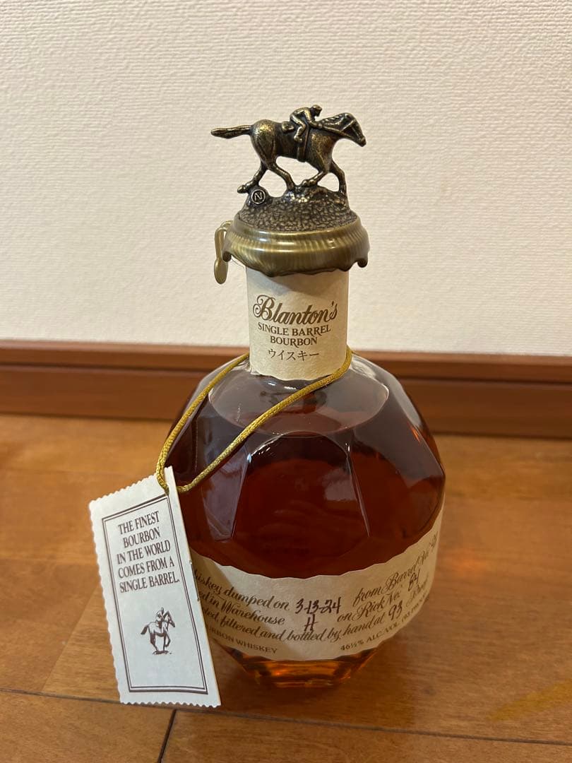 Blanton's シングルバレルバーボン