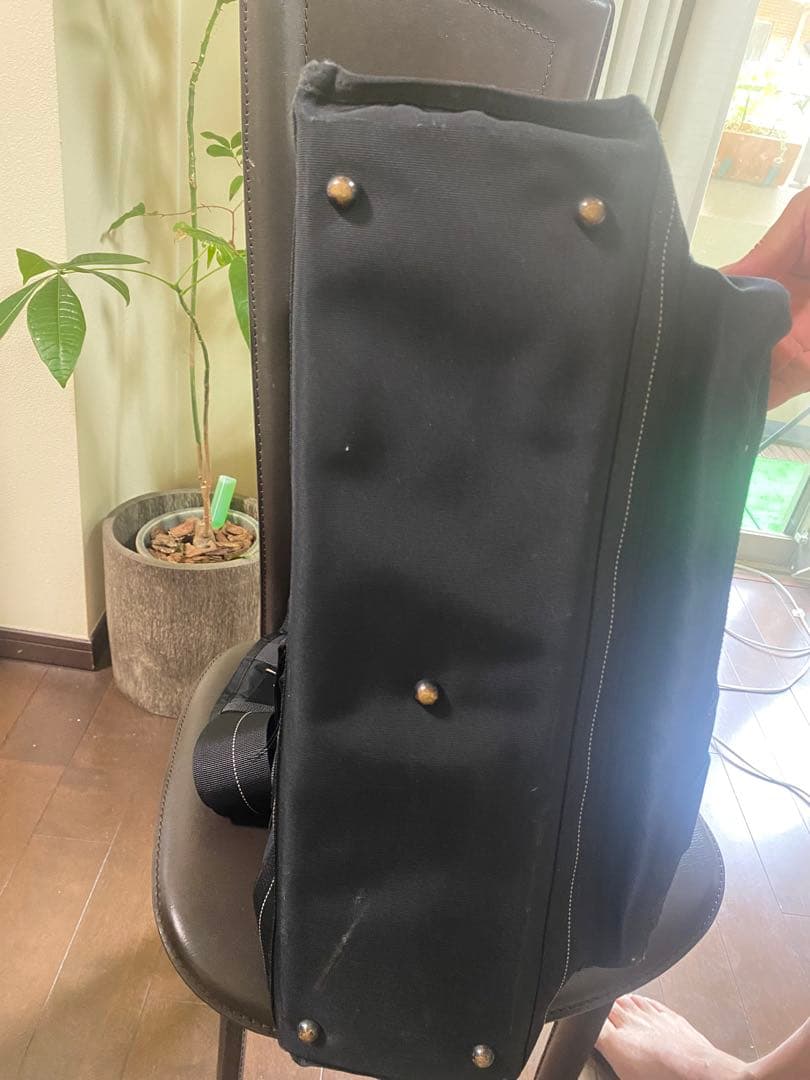 THE VEST LAB ブラックボストンバッグ