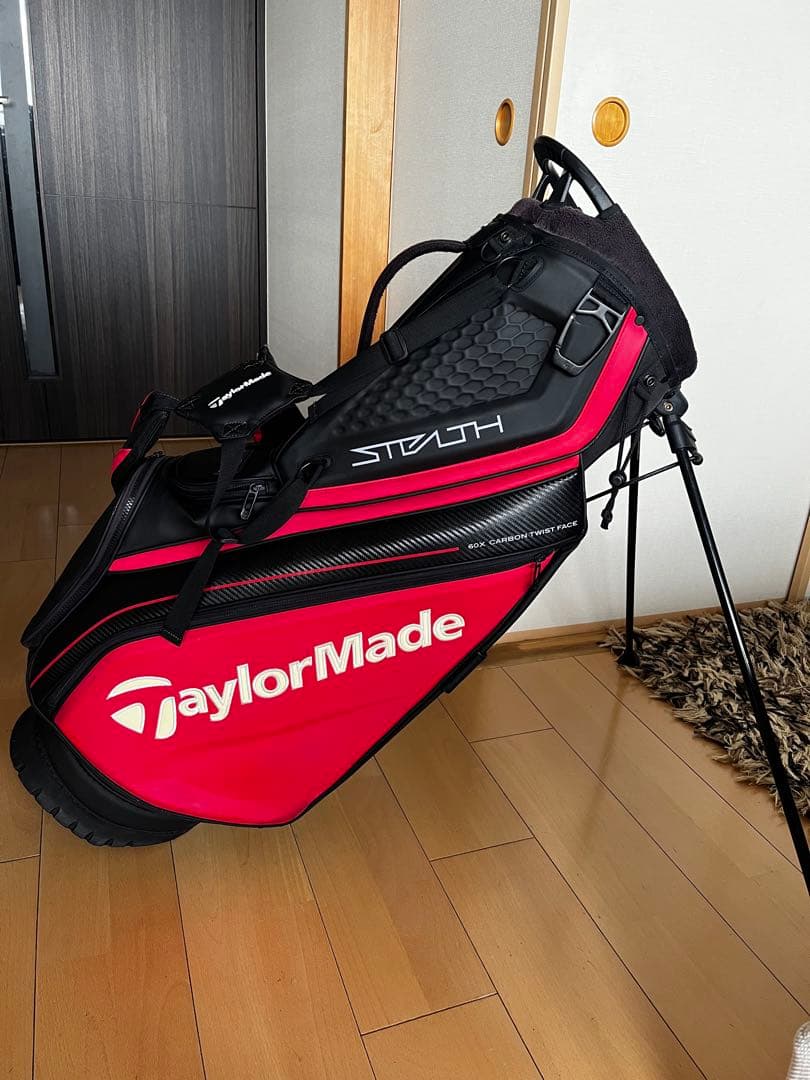 限定品　希少　良品テーラーメイド　ステルス　スタンド型キャディバッグ　9.5型
