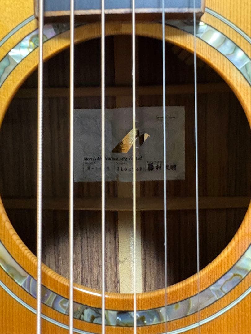 Morris S-101Ⅲ　モーリス　アコースティックギター