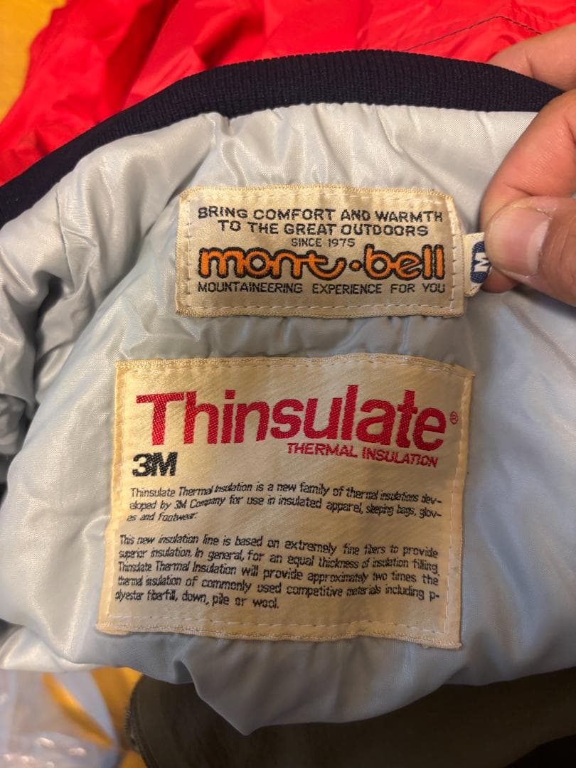 【値下げ:レア物】mont-bell クラシックモデルアルパインプルオーバー