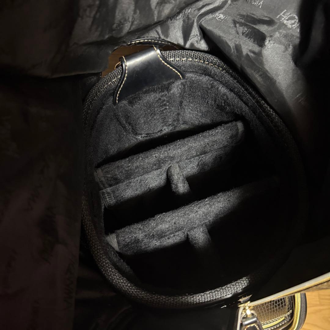 HONMA BERES クロコダイル風 キャディバッグ ゴルフバッグ