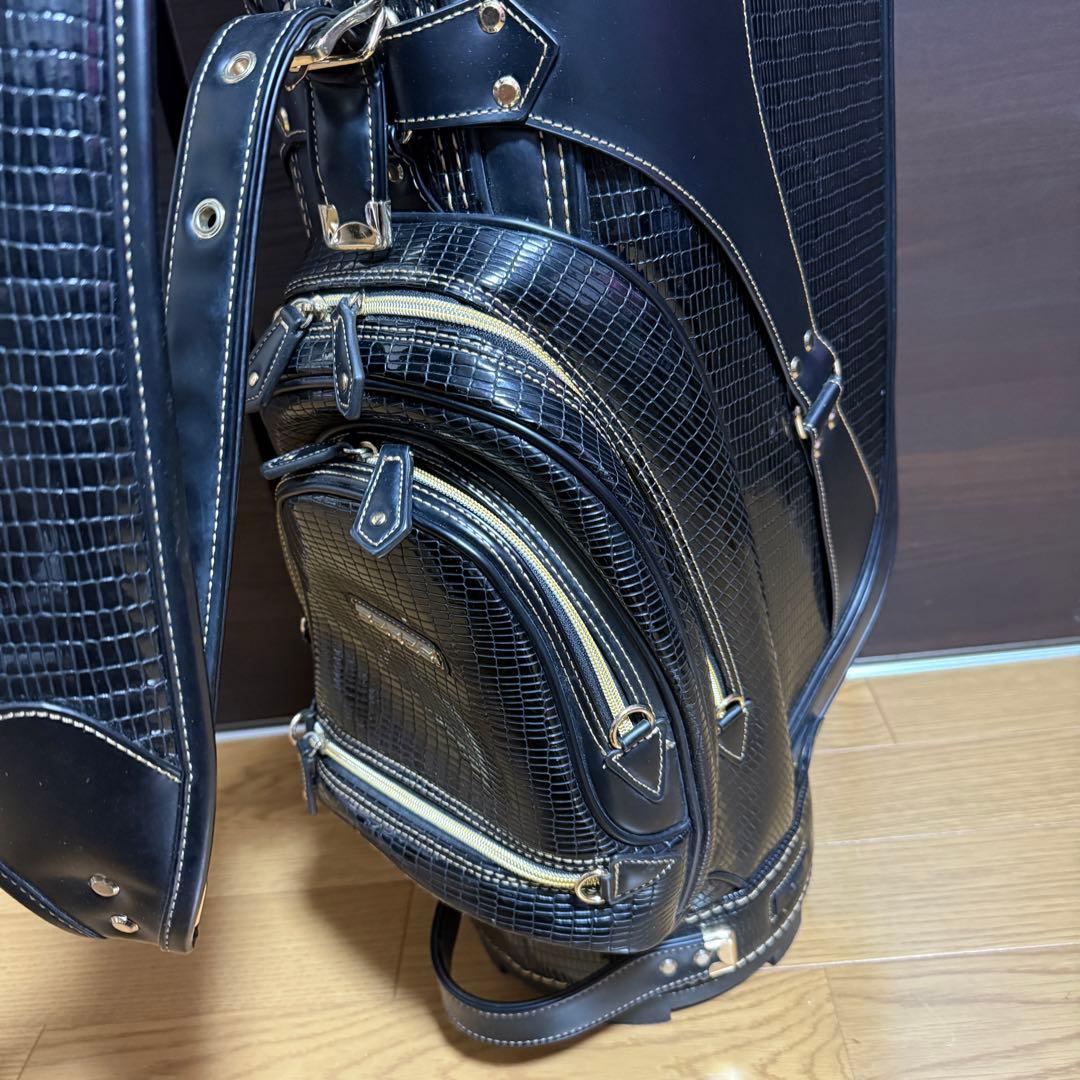 HONMA BERES クロコダイル風 キャディバッグ ゴルフバッグ