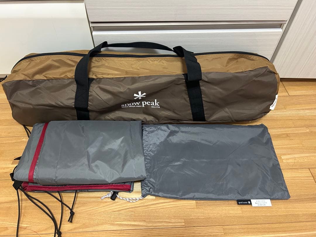 新品 PeakエントリーパックTT テント·タープ&シートセット