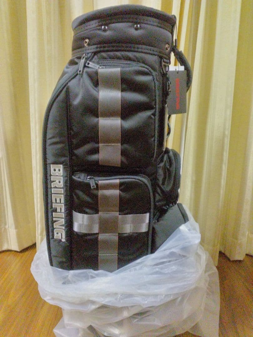 新品　BRIEFING キャディバッグ CR-6 ブラックスティール　限定カラー
