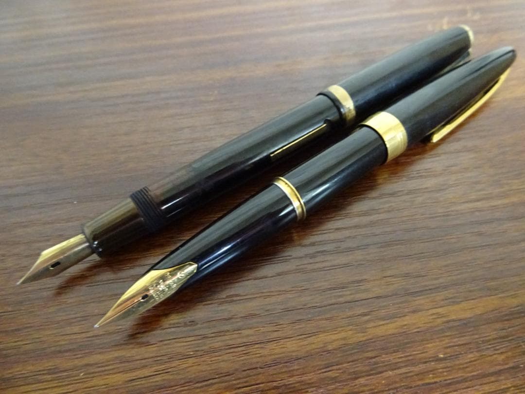 M*i様 静002 PILOT 万年筆 2本 ペン先 14K 18K