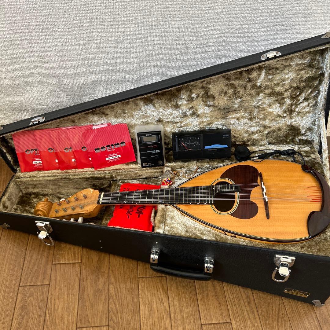 suzuki スズキ　マンドリン　M-150 チューナー　メトロノーム　付属品付
